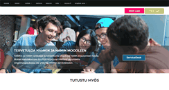 Desktop Screenshot of moodle.hamk.fi